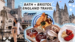 Eating and Exploring Bath + Bristol | England, UK Food Travel Vlog