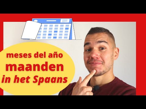 maanden van het jaar in het Spaans ! Makkelijk en snel Spaans leren - gratis Spaanse les