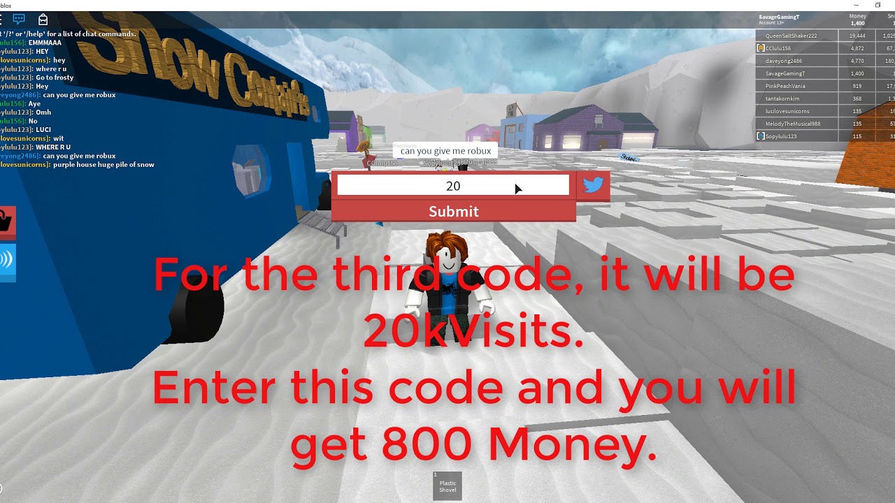 Snow Shoveling Simulator Codes GREAT START YouTube