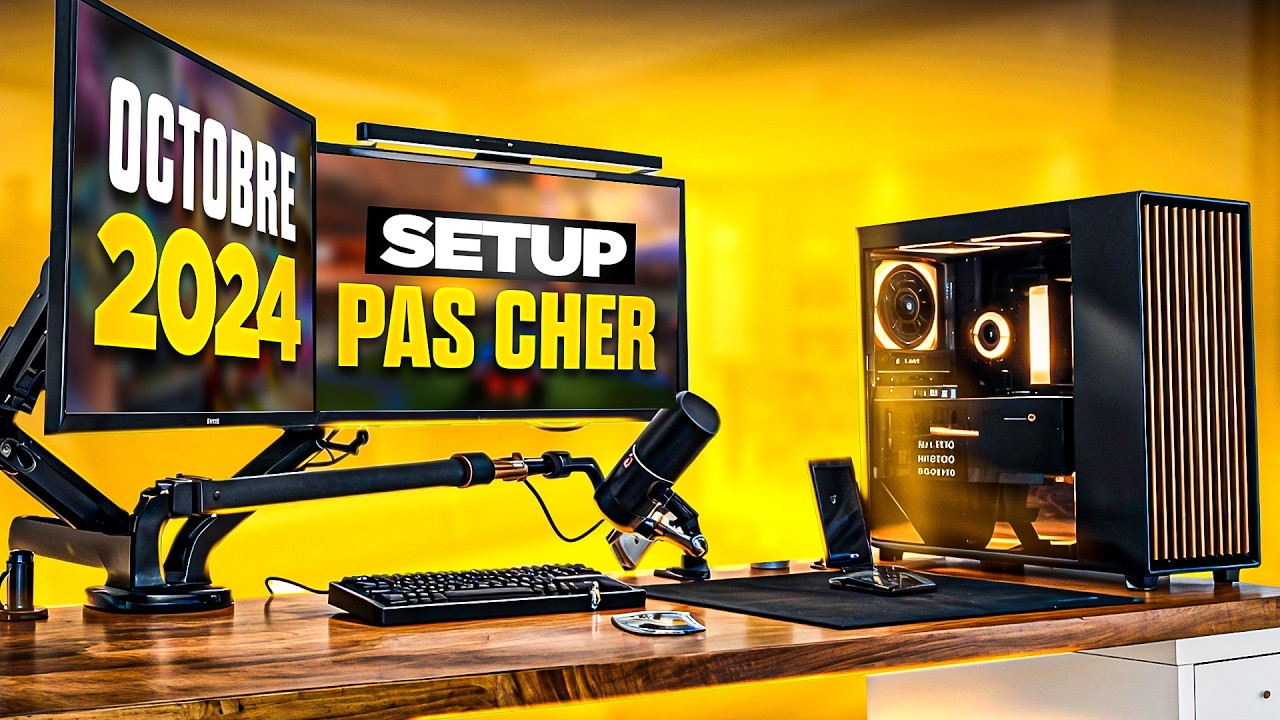 WATCH: SETUP COMPLET PAS CHER AVEC PC GAMER (Octobre 2024)