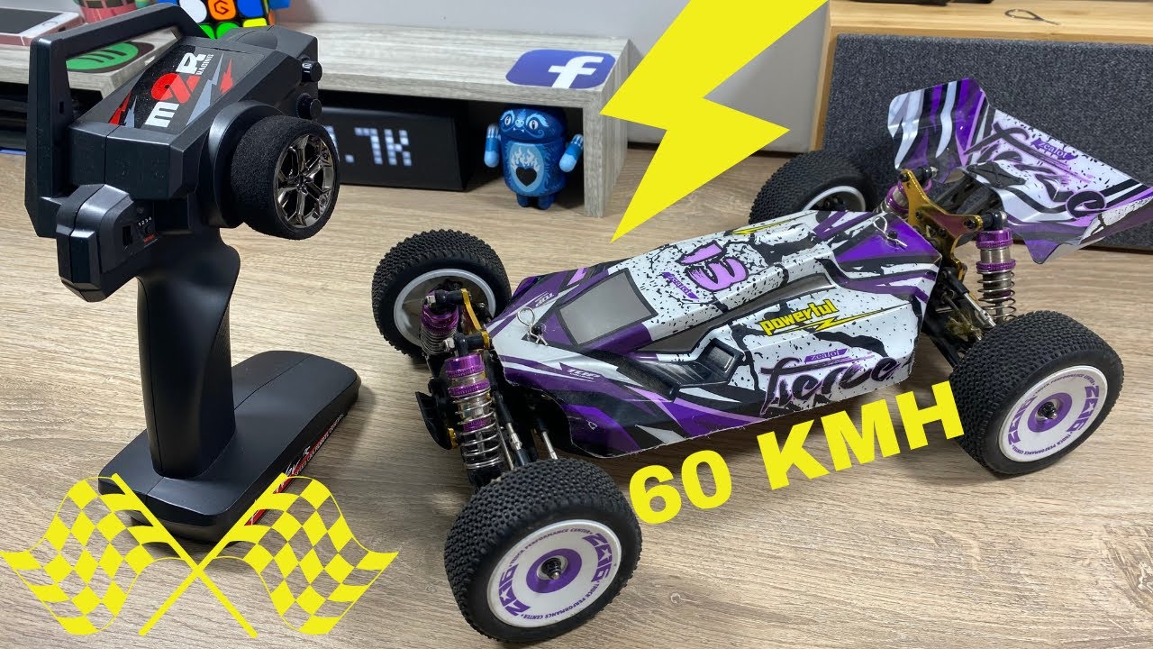 Wltoys 124019 RTR - Buggy RC - 60 Km 