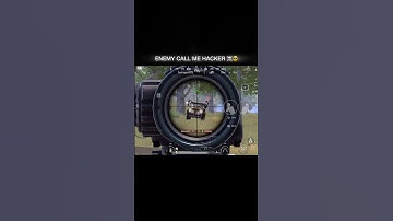ENEMY CALL ME HACKER WAIT 🥷🏻🗿 #shorts #pubg #bgmi