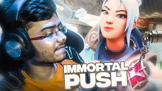 ME IS BACK TO THE IMMORTAL RACE ? | VALORANT LIVE INDIA | montage fanclash