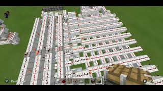 Minecraft PE Binary to 7 Segment Display