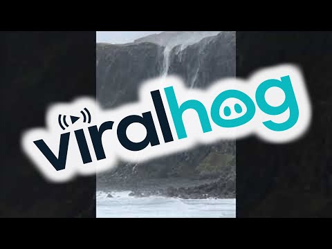 When a Waterfall Doesn’t Fall || ViralHog