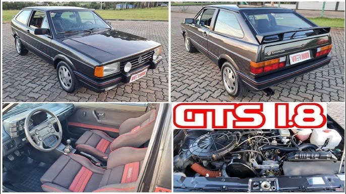 GOL GTS 1988 CINZA PLUS - CdGQ! - Clube do Gol Quadrado