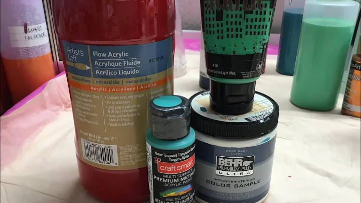 Acrylic Pouring How I Mix My Paint