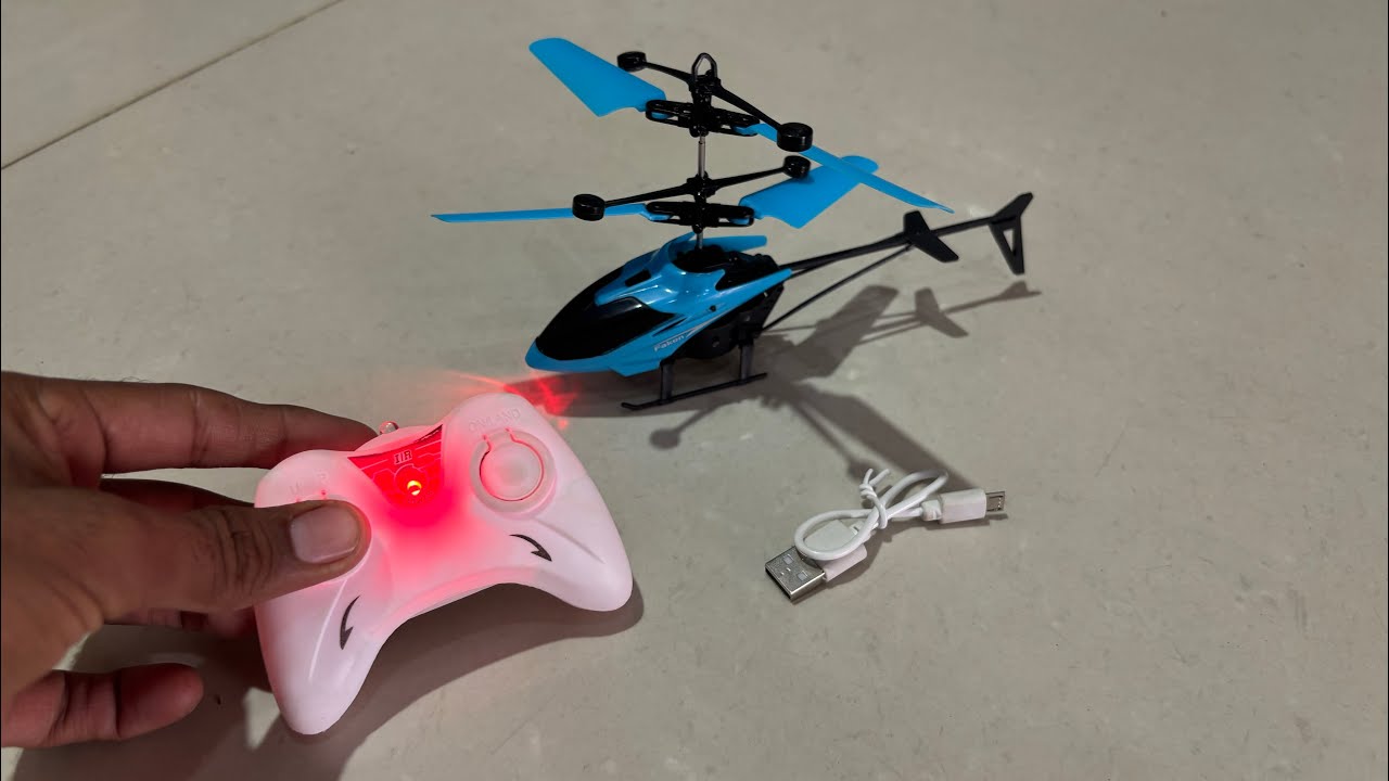 Mini RC Helicopter Under Rs -300 Unboxing And Flying Testing Video 