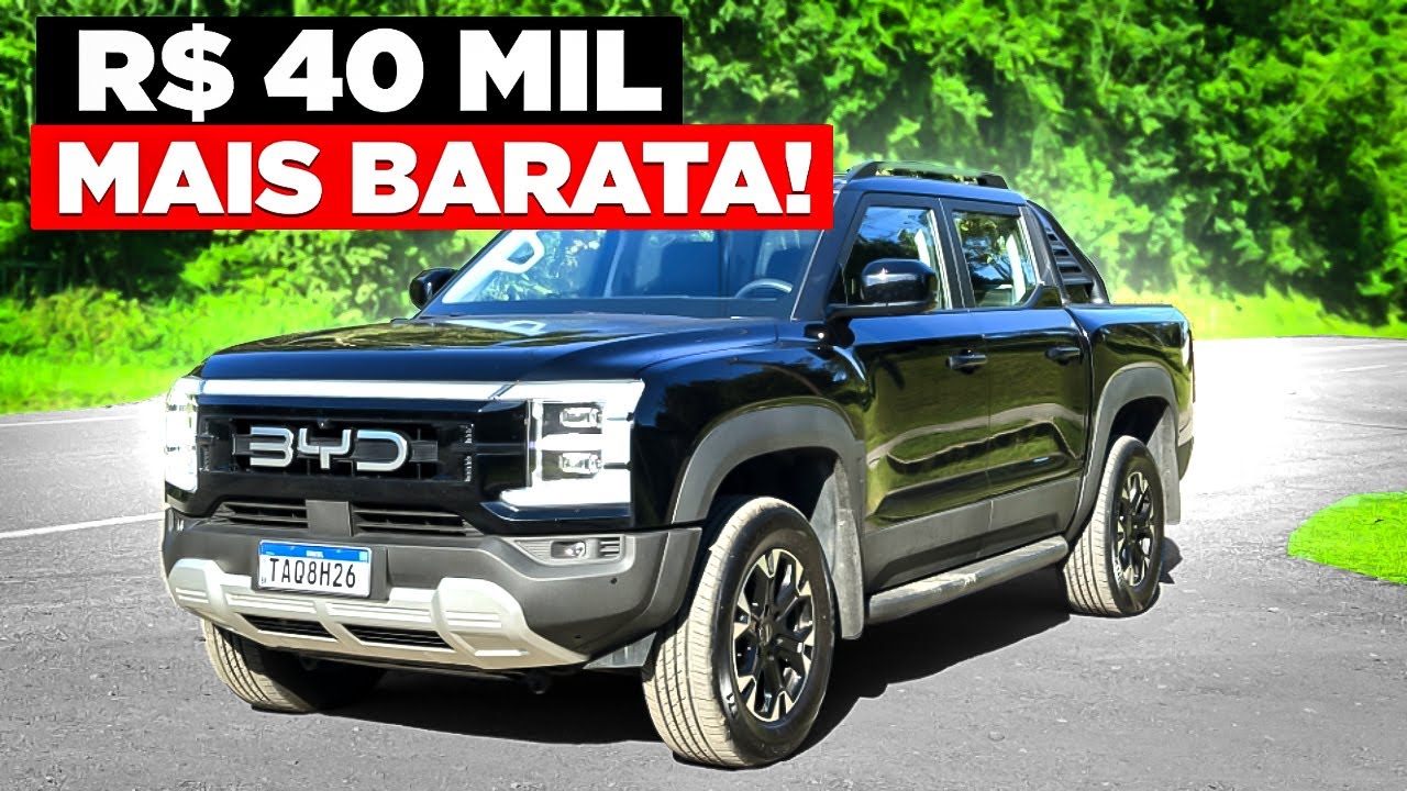 BYD SHARK 2025 - POR QUE NINGUÉM COMPRA? R$ 40 MIL DE DESCONTO!
