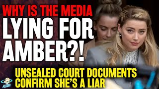 Why Is Media STILL Persecuting Johnny Depp!? Unsealed Documents PROVE EVERYTHING! Amber Heard LIED