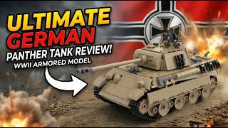 [REVIEW] B1535 MB Panther Tank Build! | WW2 Military Brick Model | Unofficial LEGO