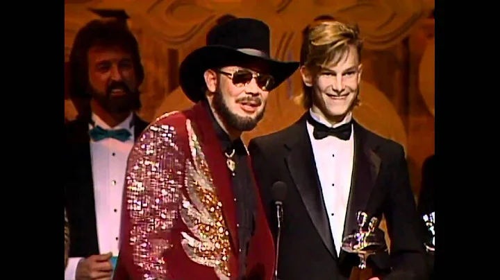 Hank Williams Jr Wins Top Video of the Year For "Young Country" - ACM Awards 1989