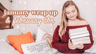 January Wrap Up + February TBR 📚