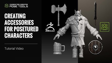 Creating Accessories for Postured Characters | Pose Tools & Pose Link Tutorial