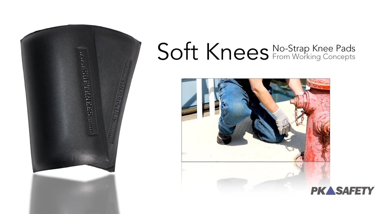SoftKnees XL - Kneepad Inserts for Most Work Pants Gray