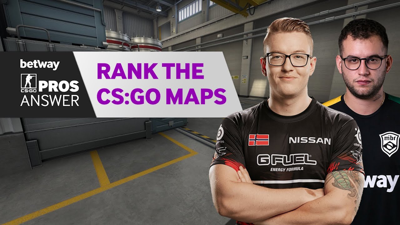 CS:GO Pros Answer: Rank the Current Competitive Maps - YouTube