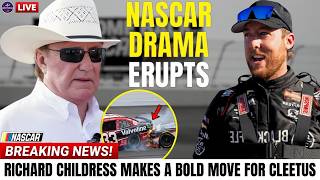 NASCAR DRAMA: Drivers TARGET Cleetus? Childress Reacts