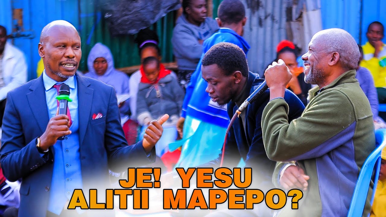 HATARI SANA: MZEE HUYU AAULIZA SWALI NGUMU SANA KWA MWINJILISTI. SIKIA MAJIBU YAKE!