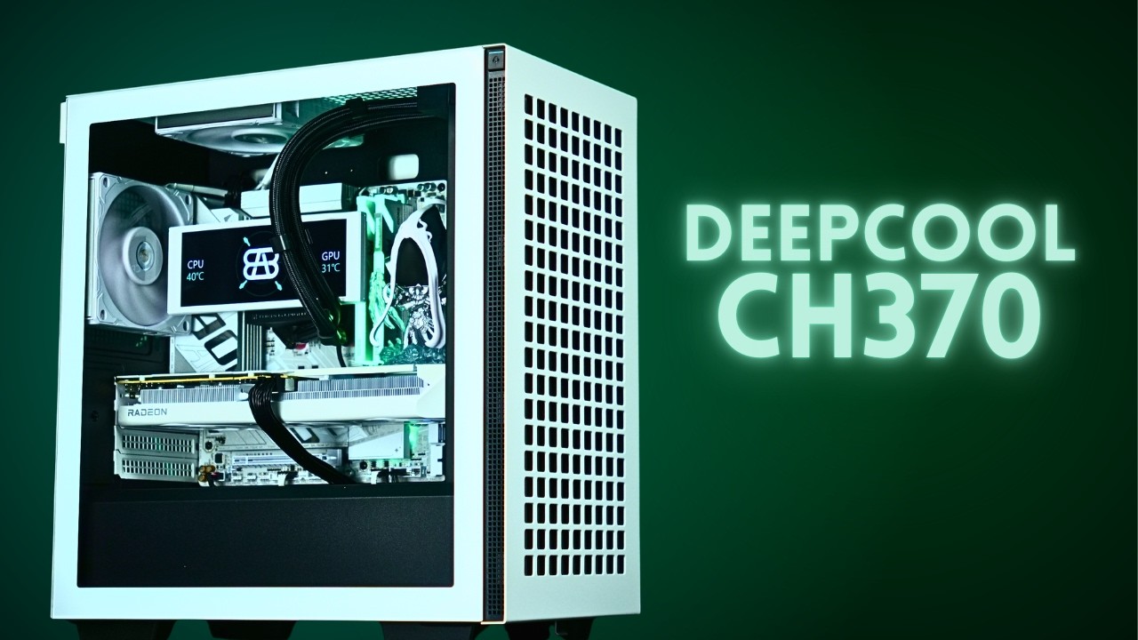 Revive of the Budget Deepcool CH370 Case | Black & White mATX Build ...