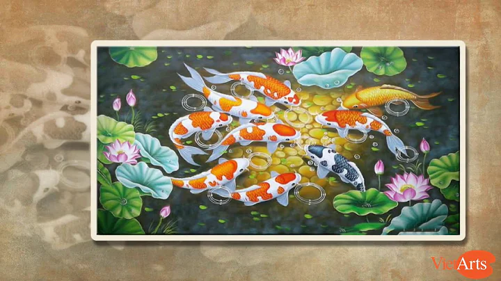 Lưu Ý Khi Treo Tranh Phong Thủy Cá Chép – Tuổi Mệnh Nào Cấm Kỵ Không Treo Tranh Cá Chép Cửu Ngư Đồ