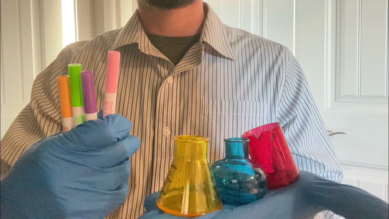 Cranial Nerve Exam roleplay for ASMR🖍️🔦