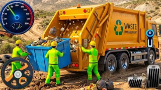 Garbage City Road Truck Driving Games 3D: Extreme Trash Truck Driving Simulator - android gameplay screenshot 3