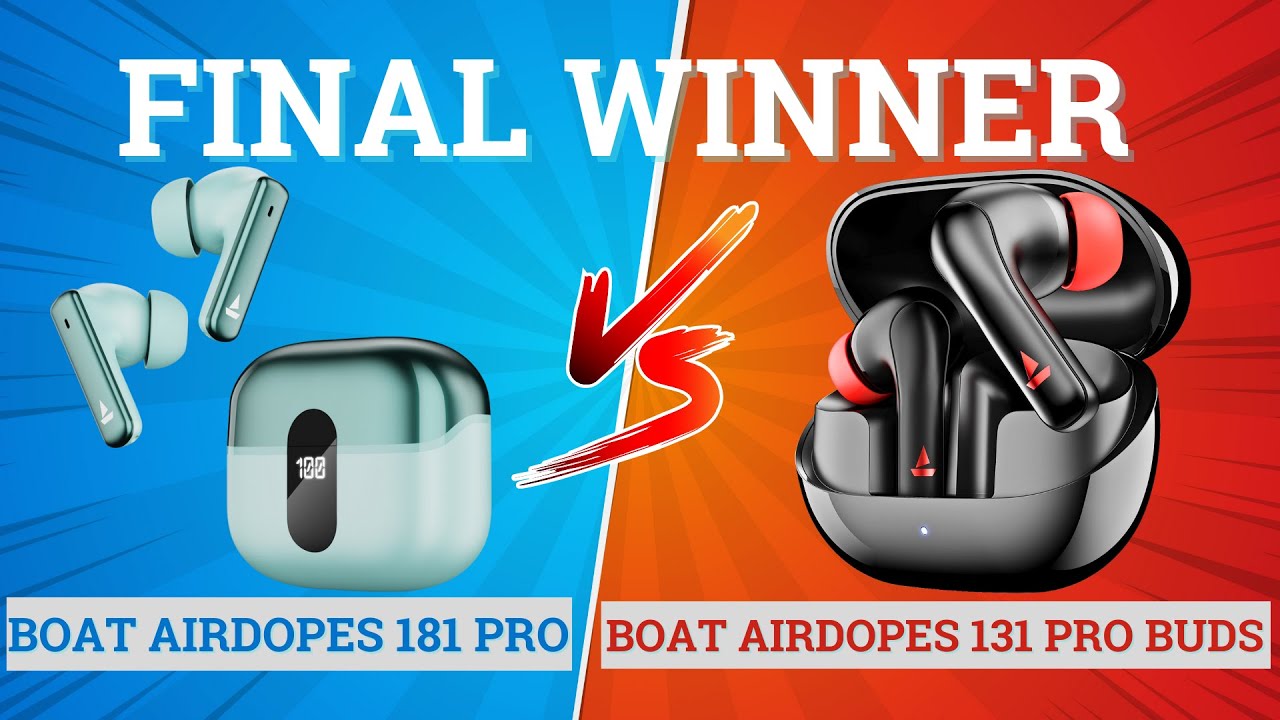 PSA1 ハヤトのエアームド VS 1ED ホロ boAt Airdopes 131 vs 181 Pro 🔥 Best for Music & Gaming⚡️ - YouTube