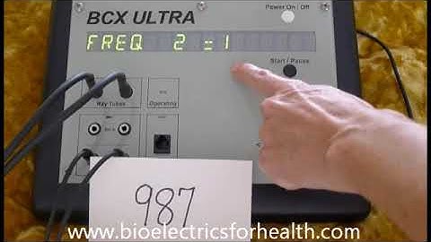 Rife BCX Ultra operating info #2