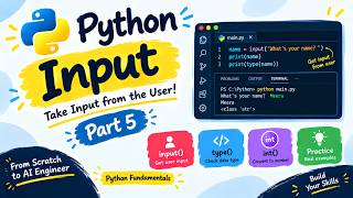 Python Input() Explained | Part 5 | Python for Beginners