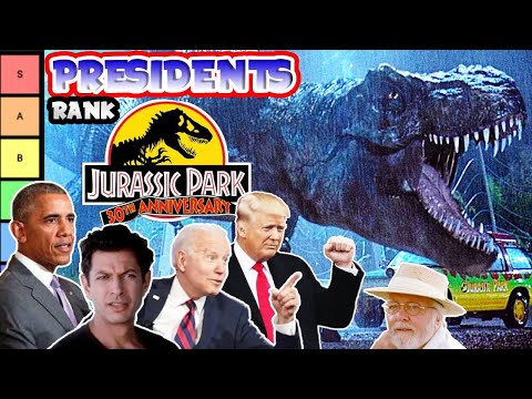US Presidents rank Jurassic Park Movies | Tier List (Jurassic World Evolution 2)