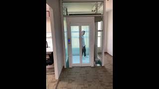 High-End Panoramic Elevator in Dubai | Elegant Glass Lift #glasselevator #home #interiordesign