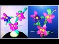 Easily make realistic paper flowers tutorial  make realistic colorful paper flowers