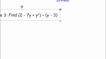 11 5 Video Lesson Dividing Polynomials