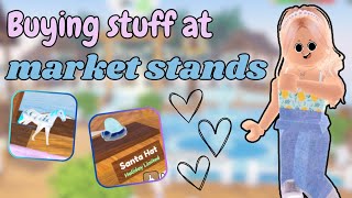 Checking Out *MARKET STANDS* + Buying Stuff! - Ep. 10 | Wild Horse Islands