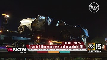 Another? Wrong-way driver causes head-on crash on I-17 Tuesday morning