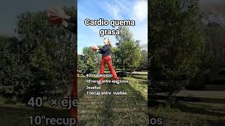 Cardio quema grasa #ejerciciosencasa #cardio