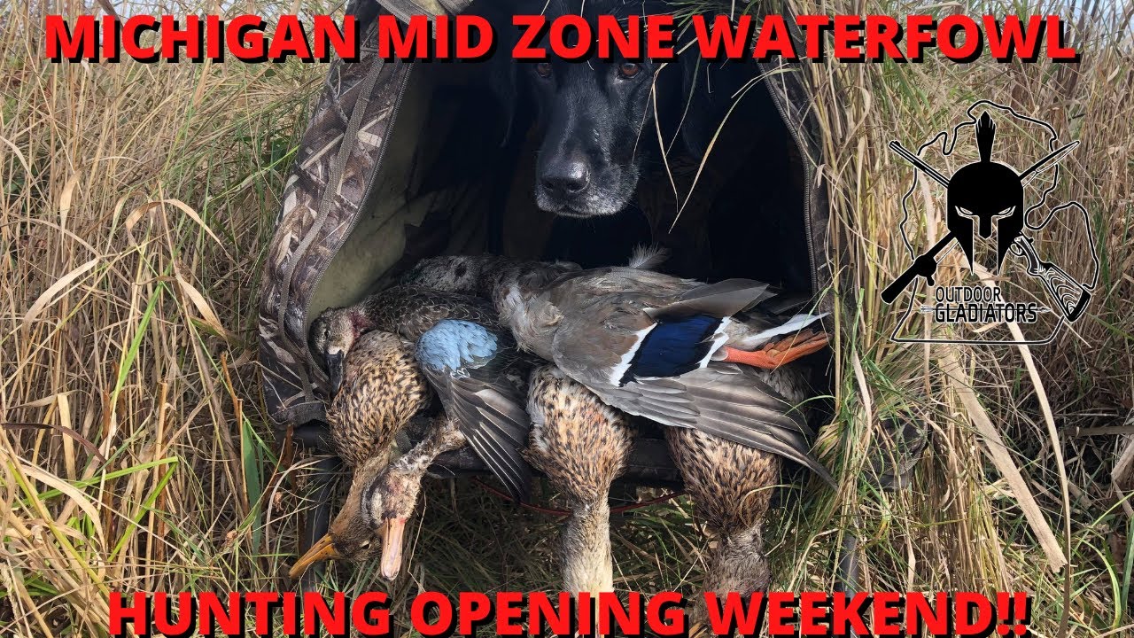 MICHIGAN MID ZONE WATERFOWL HUNTING OPENING WEEKEND!!! YouTube