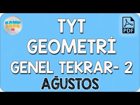 TYT Geometri Genel Tekrar -2 (Ağustos) | Kamp2020