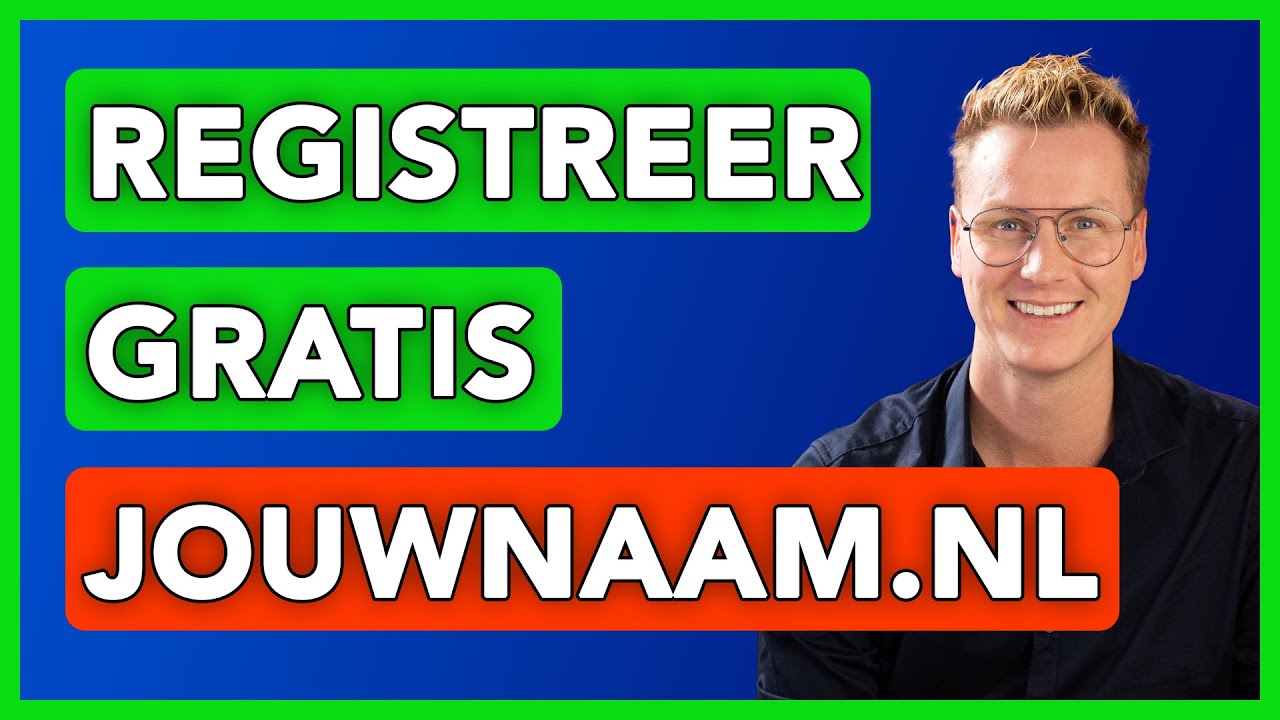 💻 Registreer je eigen naam als domeinnaam!