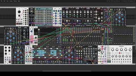 Atmospheric IDM TECHNO AMBIENT patch in VCV Rack