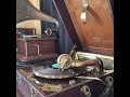 三波 春夫 ♪旅笠道中♪ 1958年 78rpm record. RCA Victor VV 2 ー 65 phonograph