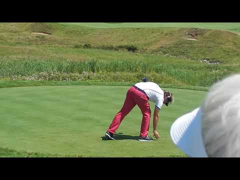 2015 PGA Championship (Whistling Straits) Wednesday Practice Round - Victor Dubuisson on 10th Tee