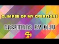Glimpse of my creations  diys 2020   creations by diju  22