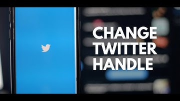 How Do I Change My Twitter Handle