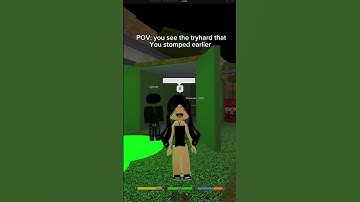 POV: you see the Dahood tryhard you stomped earlier 😳 #dahood #roblox #dahoodian #tryhard