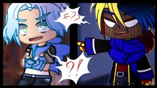 •|Через железную дверь!?|• |Meme||Gacha Club| Undertale AU [Error ×/& Blueberry]