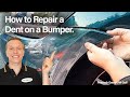 How to Repair a Dent on a Bumper and Realign Vw Golf