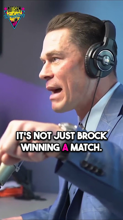 John Cena Explains How Brock Lesnar Squashing Him Came To Be!