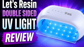 Let’s Resin Double Sided UV Light Review | Best UV Resin Lamp for Fast Curing
