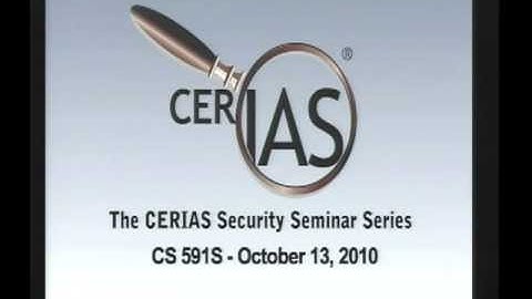 2010-10-13 CERIAS - Fast Regular Expression Matching using Small TCAMs for Network Intrusion Dete...